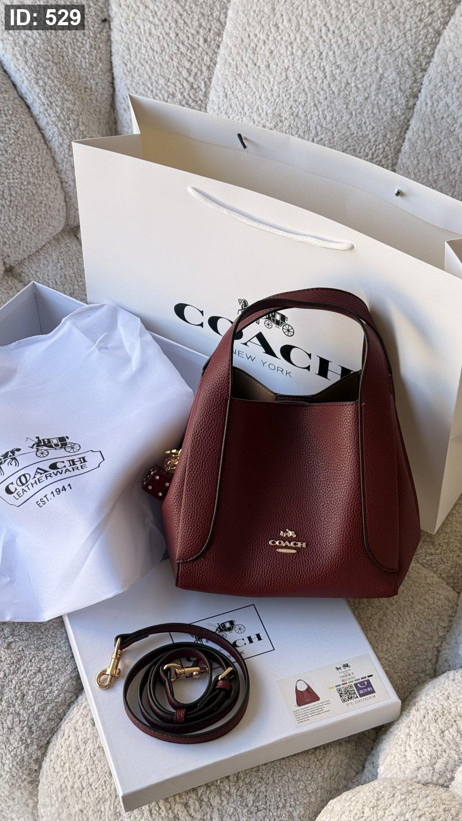 شنطة - COACH Hadley Hobo 21 / شامل علبة كواليتي ماستر